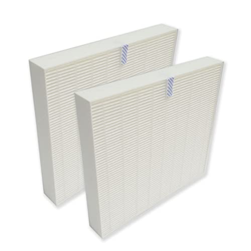 PUREBURG PD-A140-HF 交換用フィルターとアイリスオーヤマ(IRIS OHYAMA)との互換性ありPD-A140-W 空気清浄機能付除湿機,対応型番 PD-A140-HF, 2枚入 H13 True HEPA 集塵